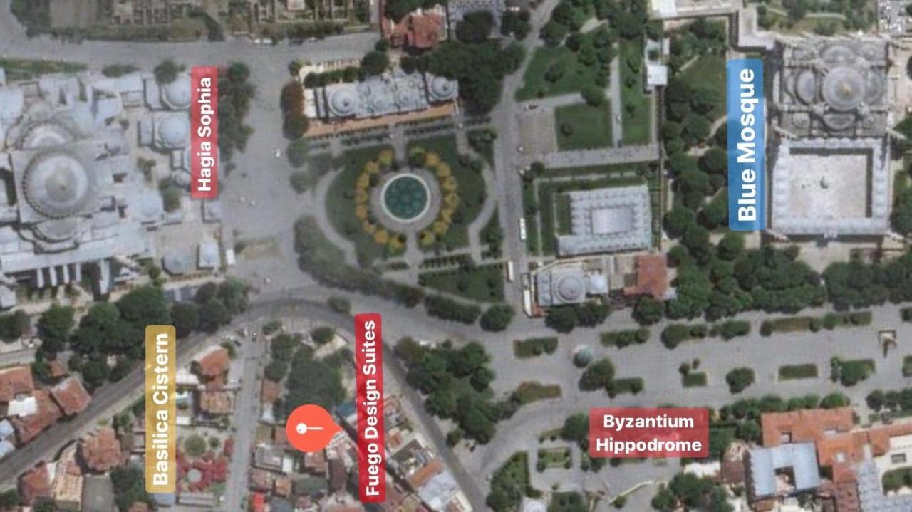 Fuego Design Suites Istanbul Eksteriør billede